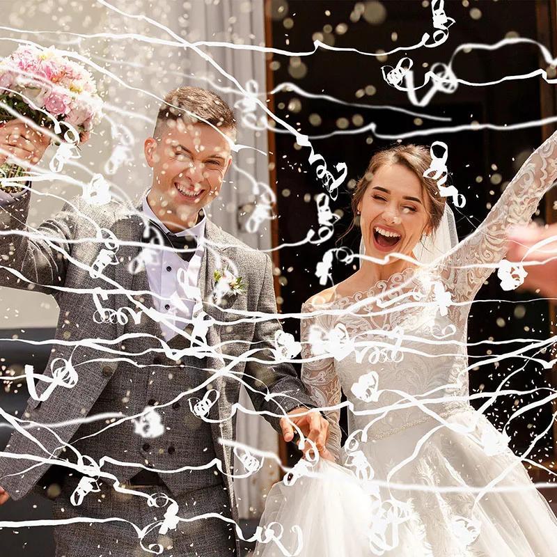 2/15 Stück handgeworfene Konfe – Confetti Cannon Tube Bewertung und Preis