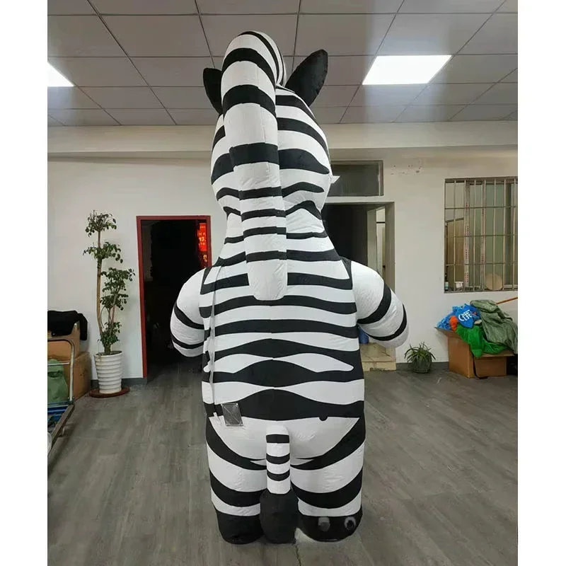 Aufblasbares Zebra-Maskottchen – Event & Party Supply Bewertung und Preis
