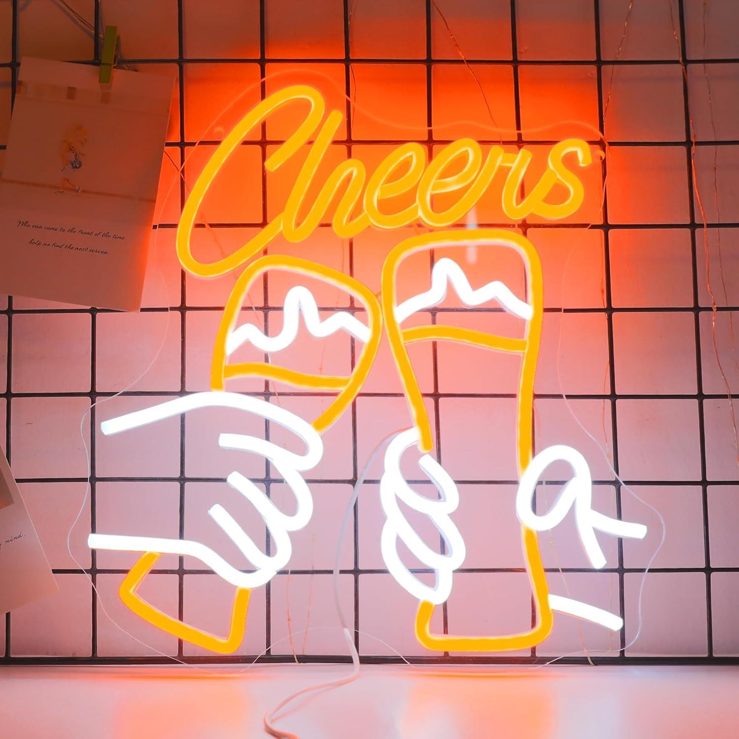Cheers Cocktail Neon-Schild US – Neon Sign Party Bewertung und Preis