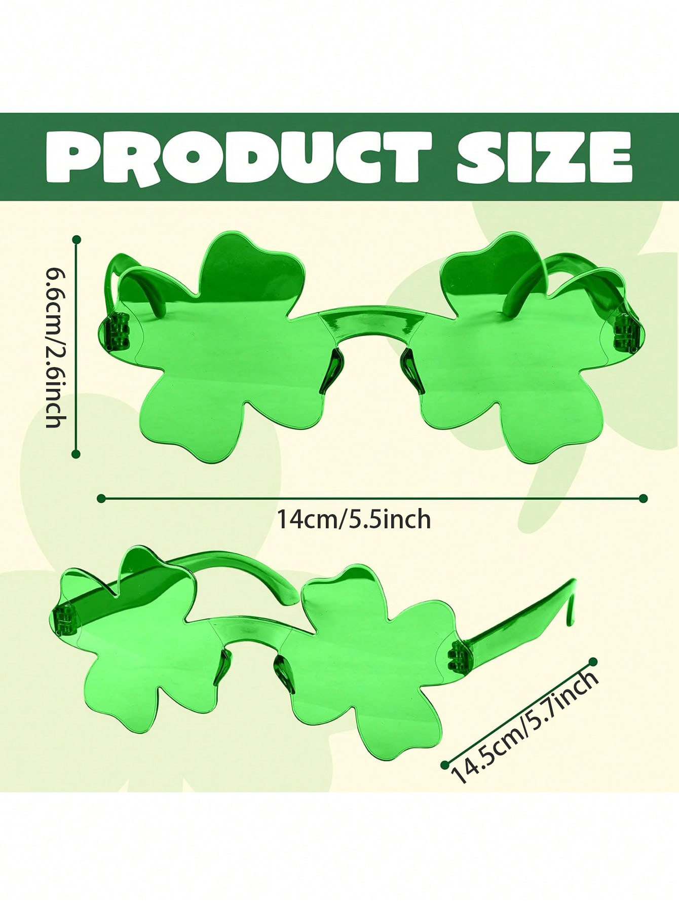 12/6/1 Paar St. Patrick's Day  – Event & Party Supply Bewertung und Preis