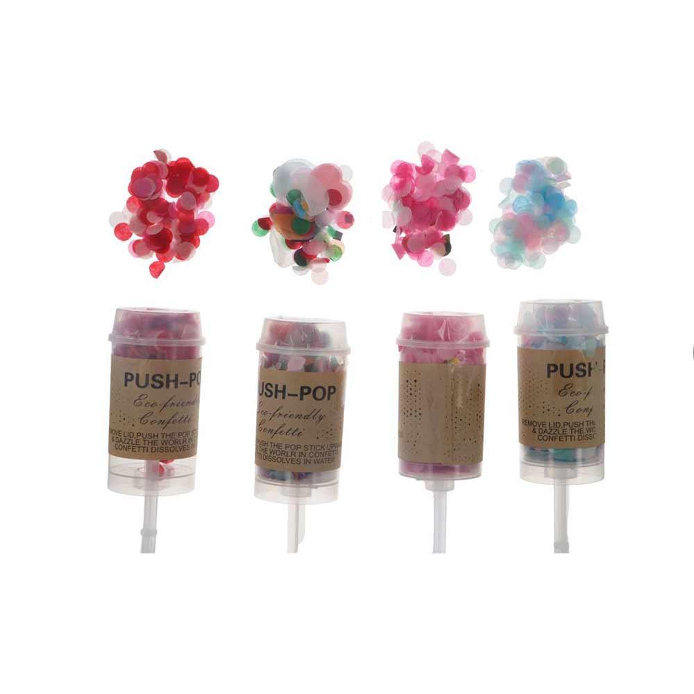 Bunte Pastellfarbene Brautpart – Confetti Cannon Tube Bewertung und Preis
